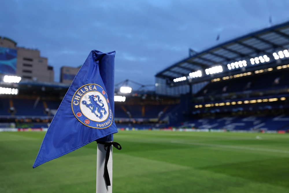 Bandera de esquina del Chelsea
