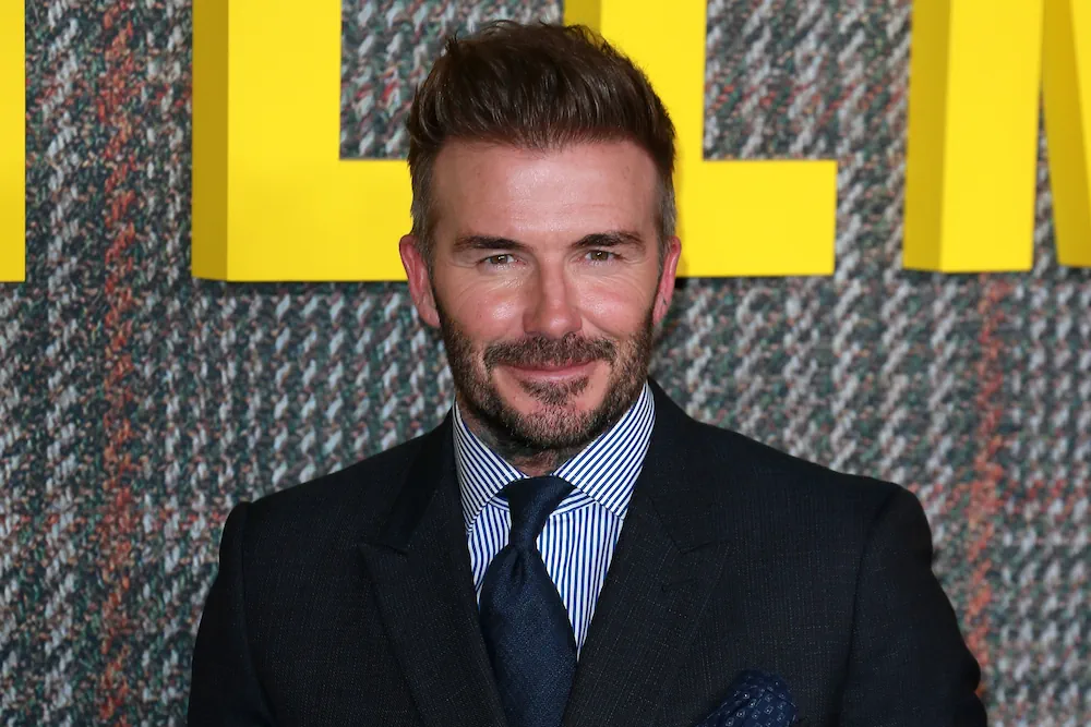 David Beckham en un evento