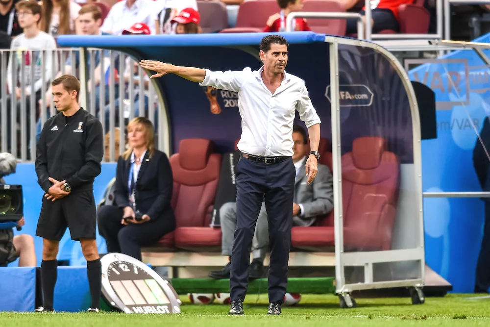 Fernando Hierro, seleccionador de España