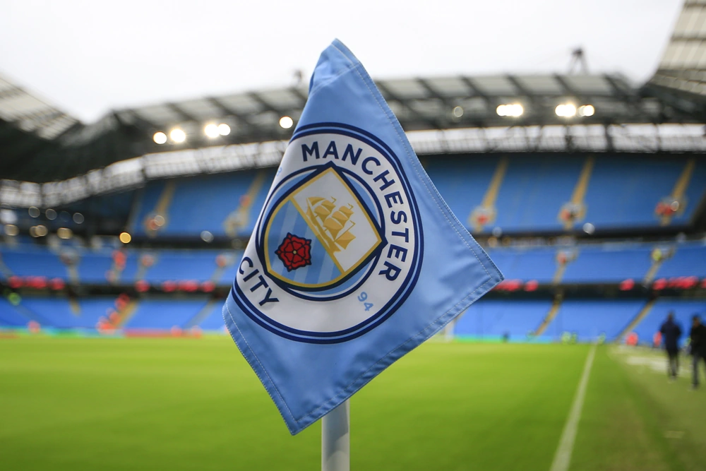 Bandera de córner del Manchester City