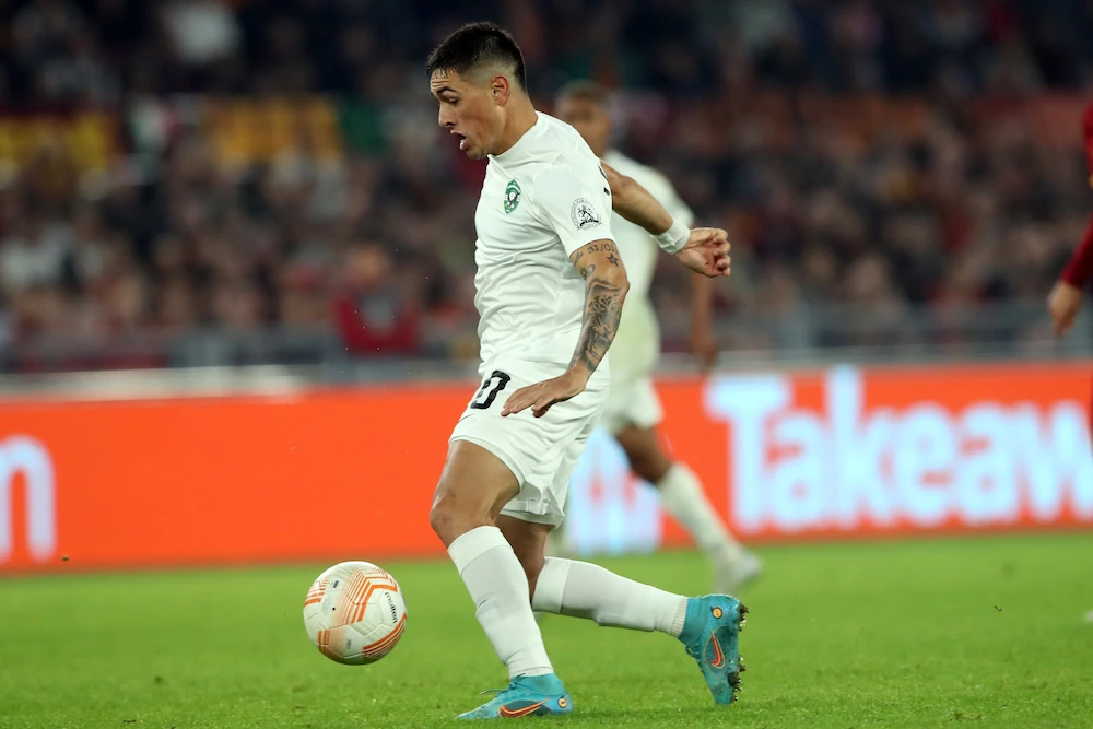 Matías Tissera - aquí jugando para el Ludogorets, Bulgaria