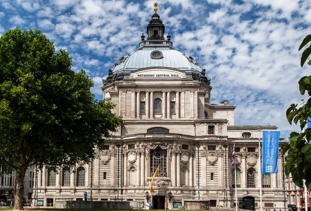 Methodist Central Hall en Westminster, Londres