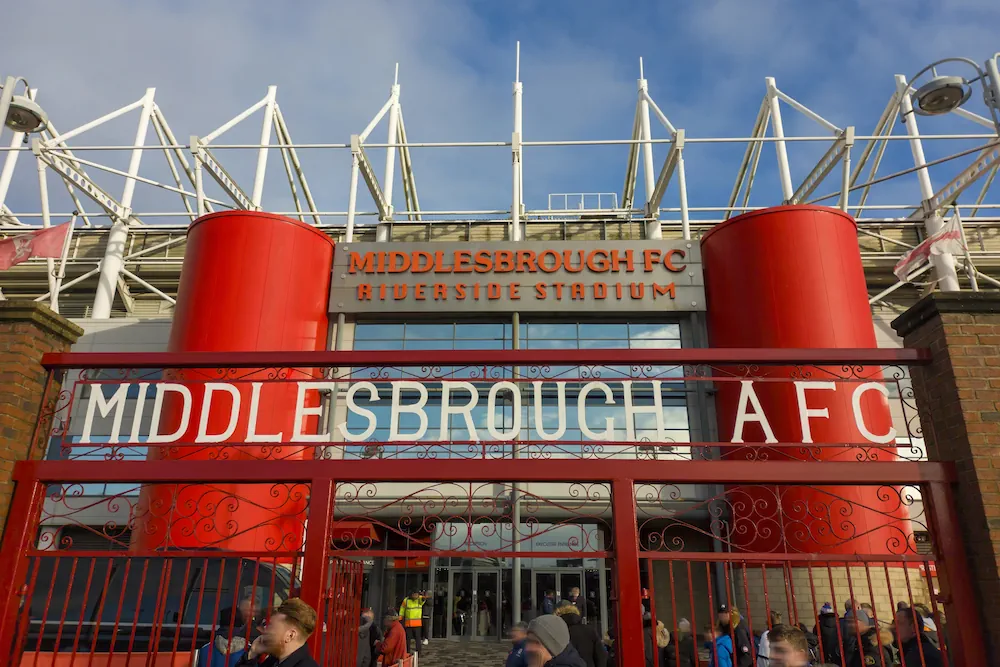 Exterior del Riverside Stadium del Middlesbrough