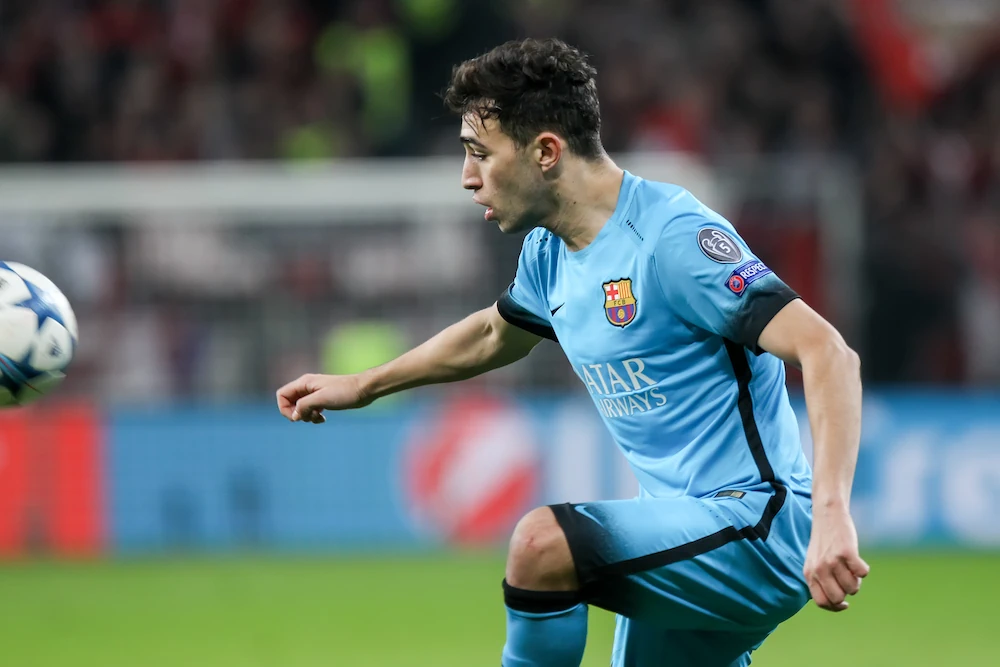 Munir El Haddadi, Barcelona en 2015