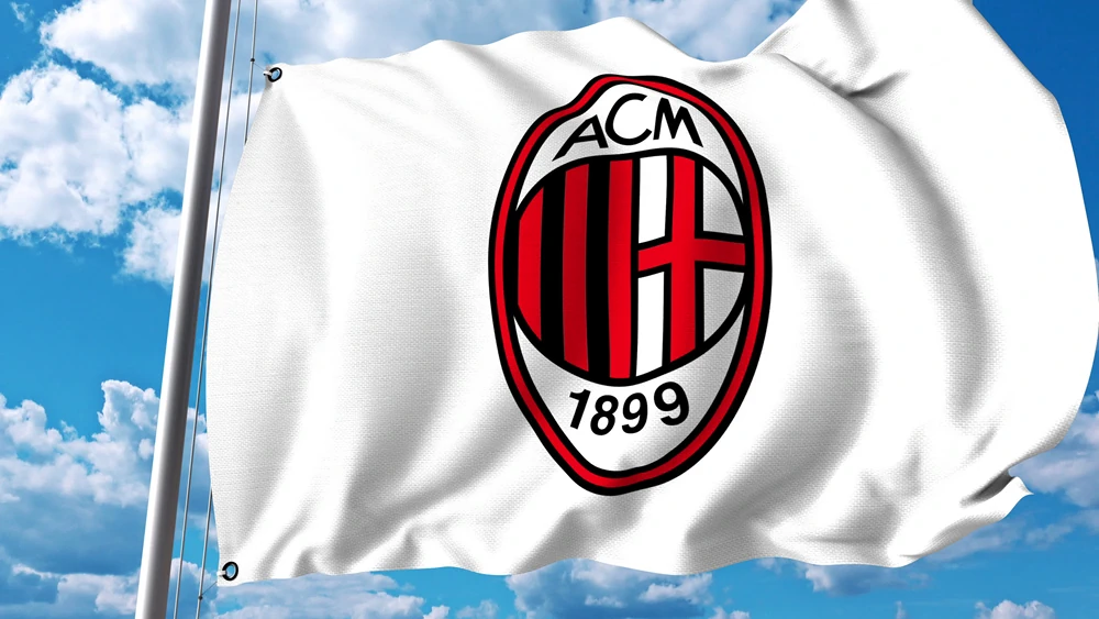 Bandera de AC Milan
