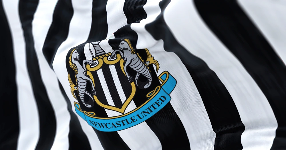 Bandera de Newcastle United